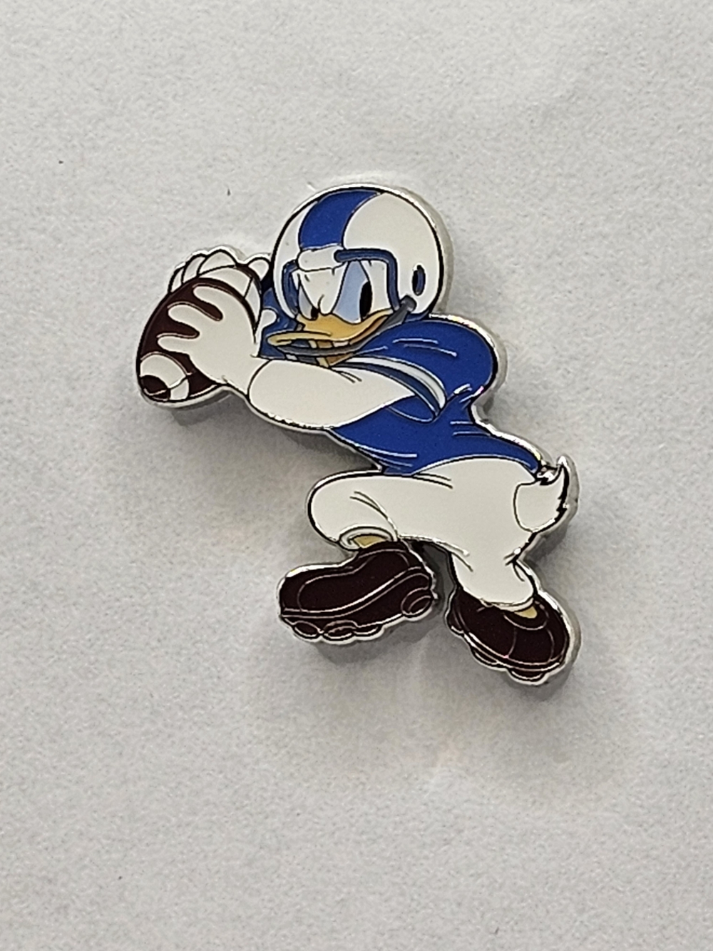 Disney Loungefly Mickey & Friends Football Pin featuring Donald Duck